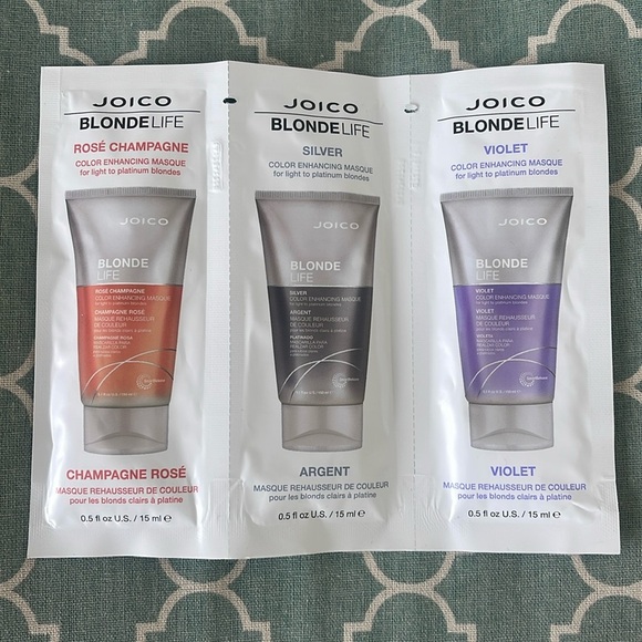 Joico Blonde Life Color Enhancing Masque Foil Trio - Picture 1 of 2